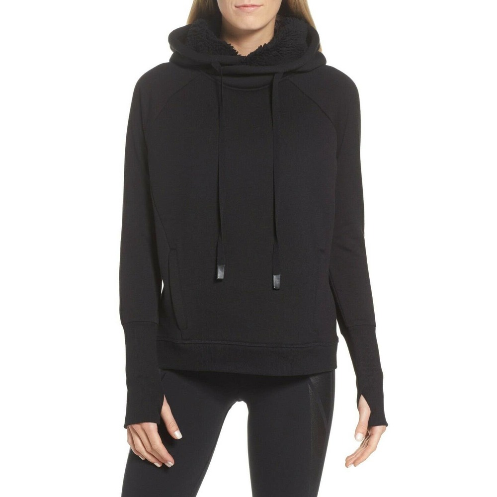 Alo Frost Faux Shearling Lined Hoodie